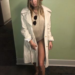 MICHEAL KORS NUDE TRENCHCOAT